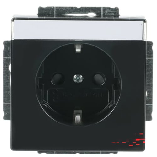 ABB Busch-Jaeger tekstwcd ra kv cpl inb f-matzwart - 9paa00000282838 - 20090049