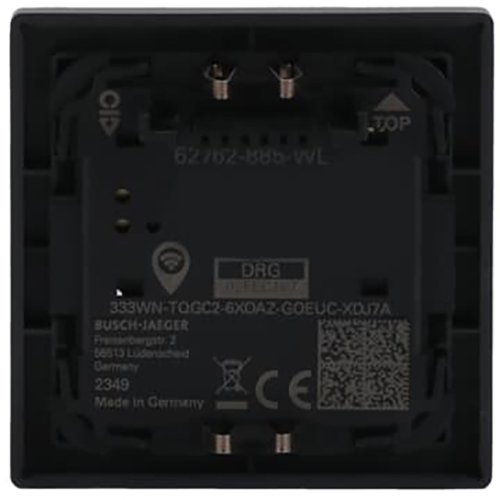 ABB Busch-Jaeger Busch-W&auml;chter&reg; 180 flex comfortsensor F-mat zwart Wireless - 9paa00000283168 - 20090332