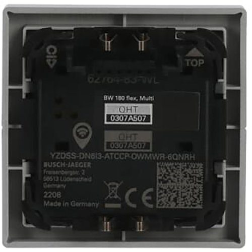 ABB Busch-Jaeger Busch-W&auml;chter&reg; 180 flex comfort multilens F-aluzilver Wireless - 9paa00000283195 - 20090339