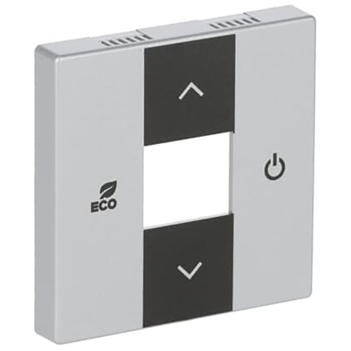 ABB Busch-Jaeger FaH cpl thermostaat f-aluzilver - 9paa00000283282 - 20090423
