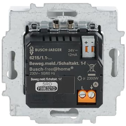 ABB Busch-Jaeger FaH bewegingssensor/aktor 1v s-studiowit - 9paa00000283298 - 20090456