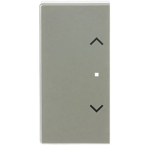 ABB Busch-Jaeger FaH bedieningswip 2v jaloezie pure-rvs - 9paa00000283413 - 20090512