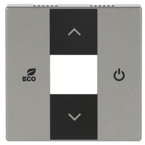ABB Busch-Jaeger FaH cpl thermostaat pure-rvs - 9paa00000283428 - 20090518