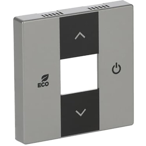ABB Busch-Jaeger FaH cpl thermostaat pure-rvs - 9paa00000283430 - 20090518