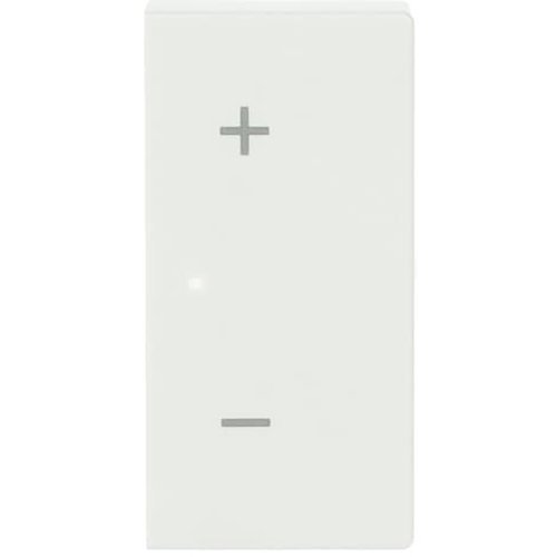 ABB Busch-Jaeger FaH afdekking, audio volume +- studio wit - 9paa00000283616 - 20090567