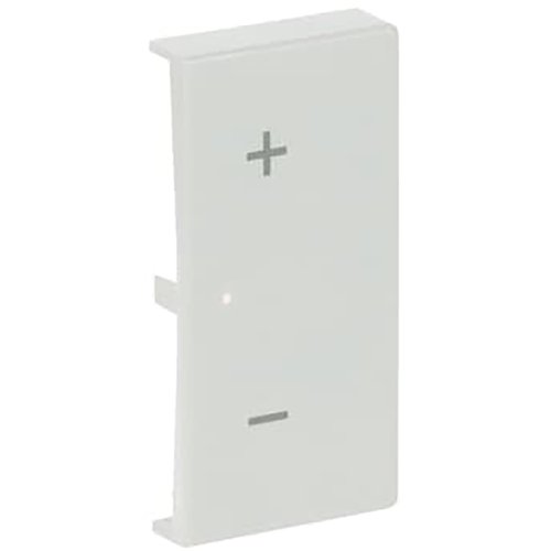ABB Busch-Jaeger FaH afdekking, audio volume +- studio wit - 9paa00000283618 - 20090567
