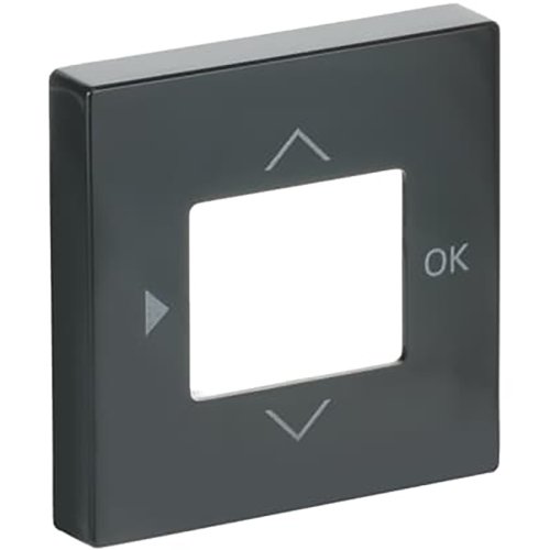 B&J centraalplaat voor timer 6455/56 antraciet 6435-81 - 9paa00000283734 - 3030139