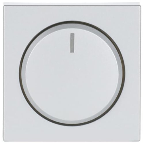 ABB Busch-Jaeger cpl+knop v draaidimmer f-aluzilver heavy duty - 9paa00000283848 - 20090859