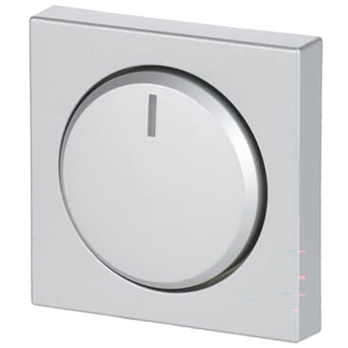 ABB Busch-Jaeger cpl+knop v draaidimmer f-aluzilver heavy duty - 9paa00000283849 - 20090859