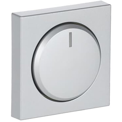 ABB Busch-Jaeger cpl+knop v draaidimmer f-aluzilver heavy duty - 9paa00000283850 - 20090859