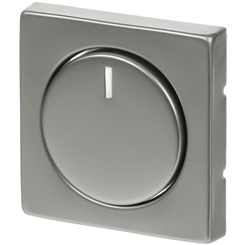 B&J centraalplaat+dimmerknop rvs 6540-866-102 - 9paa00000285917 - 3131490