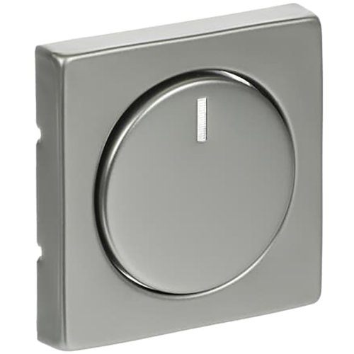 B&J centraalplaat+dimmerknop rvs 6540-866-102 - 9paa00000285918 - 3131490