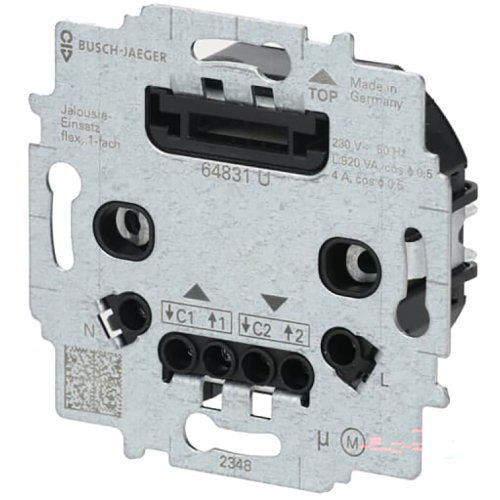 ABB Busch-Jaeger Busch-flexTronics&reg; jalouziesokkel 1-voudig - 9paa00000287081 - 20090704