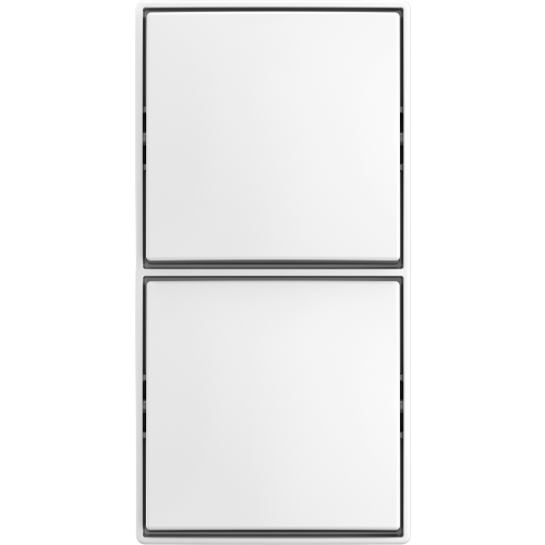 ABB Busch-Jaeger schak wis/wis + plaat opb b-AP alpine wit - 9paa00000287115 - 20091212