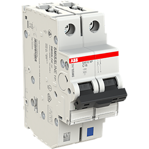ABB Componenten Installatieautomaat SmissLine S400E 1P+N C16 6kA - 9paa00000288254 - 20113024