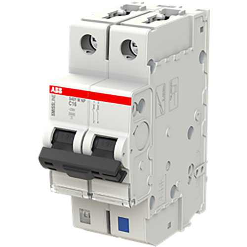 ABB Componenten Installatieautomaat 1 polig + NP, C kar.,16A, 10kA - 9paa00000288991 - 20113140