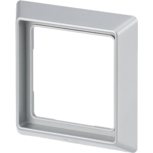ABB Busch-Jaeger afdekraam 1v IP44 A-w aluzilver - 9paa00000298129 - 20088833