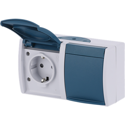 ABB Busch-Jaeger wcd ra dubbel hor kv kd opb IP44 ocean - 9paa00000298177 - 20090237