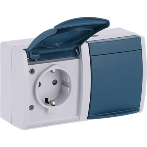 ABB Busch-Jaeger wcd ra dubbel hor kv kd opb IP44 ocean - 9paa00000298178 - 20090237