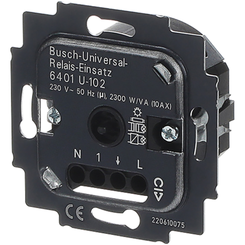 ABB Busch-Jaeger Universele relaissokkel 10A inb - 9paa00000298219 - 20090723