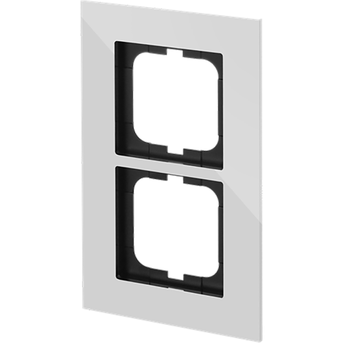 ABB Busch-Jaeger afdekraam 2v c-chroom - 9paa00000299536 - 20089518