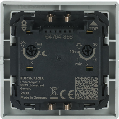 ABB Busch-Jaeger BW comfort multilens pure rvs - 9paa00000299638 - 20091027