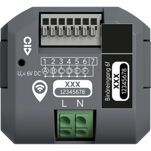 ABB Busch-Jaeger Binaire ingang free@home wireless 6 voudig potentiaal vrij,inbouw,wire - 9paa00000306117 - 20090889