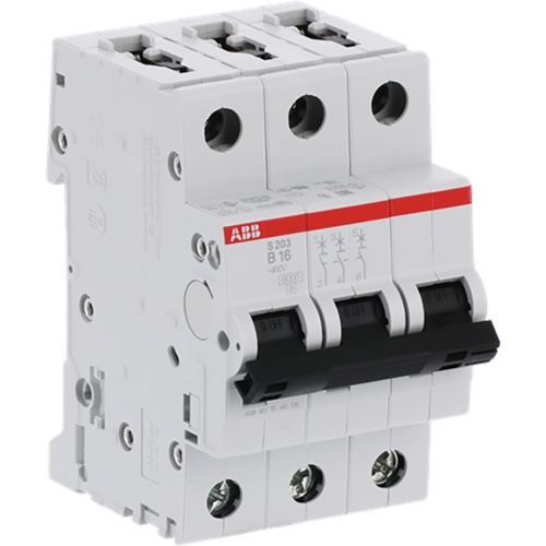 ABB automaat 3p b16 6ka S203-B16 - 9paa00000310284 - 8024987