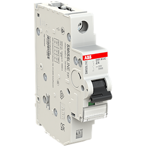 ABB Componenten Installatieautomaat 1 polig, UC-Z kar., 4A, 10kA - 9paa00000313234 - 20113102