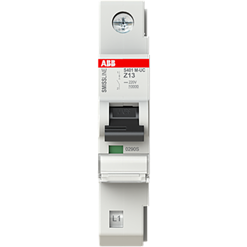 ABB Componenten Installatieautomaat 1 polig, UC-Z kar., 13A, 10kA - 9paa00000313250 - 20113110