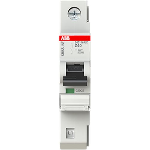 ABB Componenten Installatieautomaat 1 polig, UC-Z kar., 40A, 10kA - 9paa00000313280 - 20113120