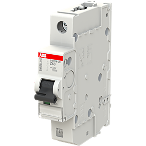 ABB Componenten Installatieautomaat 1 polig, UC-Z kar., 63A, 10kA - 9paa00000313293 - 20113124