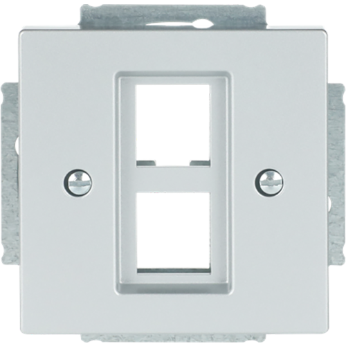 ABB Busch-Jaeger cpl 2 x MJ 216000-2/216005-4 f-aluzilver - 9paa00000315734 - 20089253