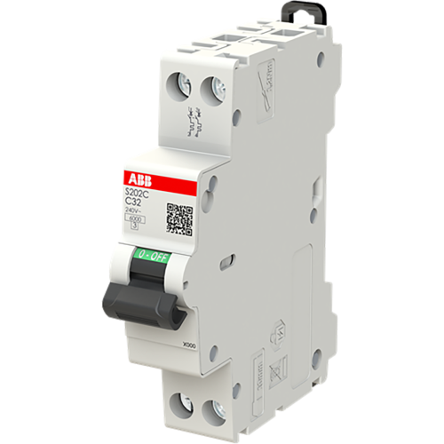 ABB Componenten MCB - 200C - 2P - 32 A - C - (230 V) 6 Ka - 9paa00000317578 - 20209828