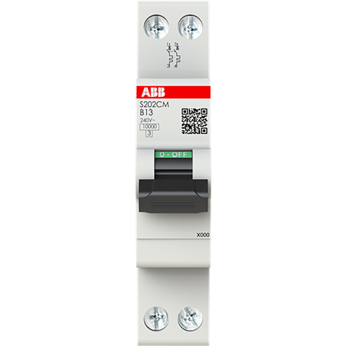ABB Componenten MCB - 200C - 2P - 13 A - B - (230 V) 10 Ka - 9paa00000317772 - 20209840
