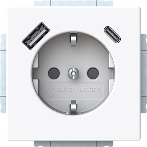 ABB Busch-Jaeger wcd ra kv + 1xUSB-A + 1xUSB-C voeding f-studiowit - 9paa00000317839 - 20089955