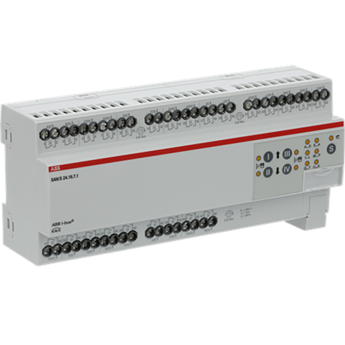 ABB Busch-Jaeger Schakel/Jaloezie aktor, residentieel KNX 24 voudig, 16 ampere - 9paa00000319136 - 20087860