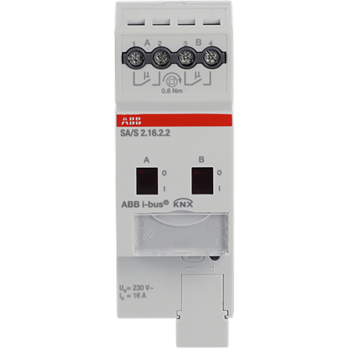 ABB Busch-Jaeger Schakel aktor, standaard KNX 2-voudig, 16 ampere - 9paa00000319138 - 20087869