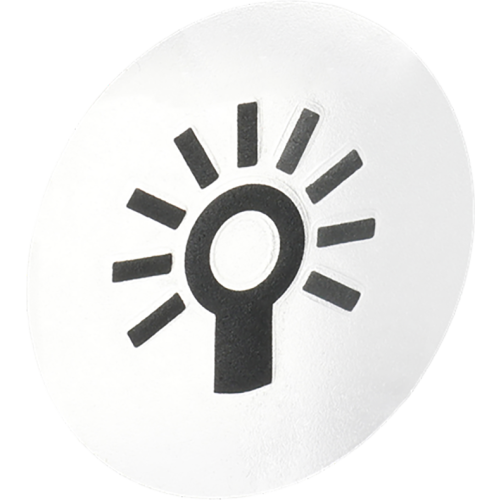 ABB Busch-Jaeger voelbaar transparant lichtsymbool SI - 9paa00000319306 - 20088576