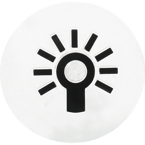 ABB Busch-Jaeger voelbaar transparant lichtsymbool SI - 9paa00000319307 - 20088576
