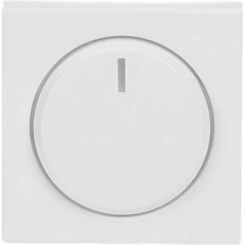 ABB Busch-Jaeger cpl+knop v draaidimmer studiowit heavy duty - 9paa00000319448 - 20090860