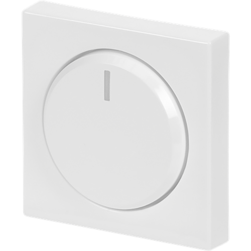 ABB Busch-Jaeger cpl+knop v draaidimmer studiowit heavy duty - 9paa00000319449 - 20090860