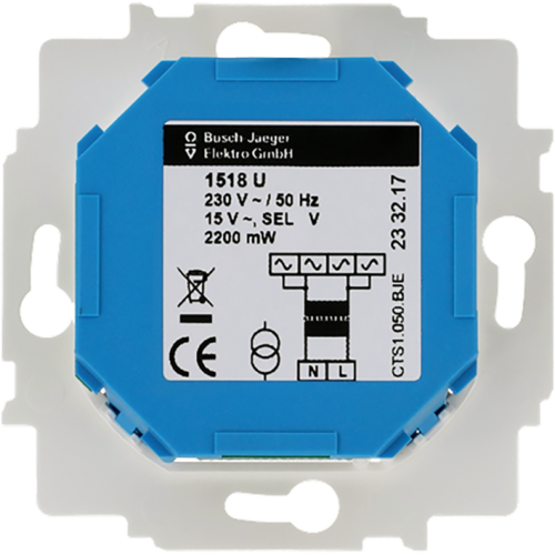 B&J netvoeding inbouw 1518 U - 9paa00000320580 - 3030038