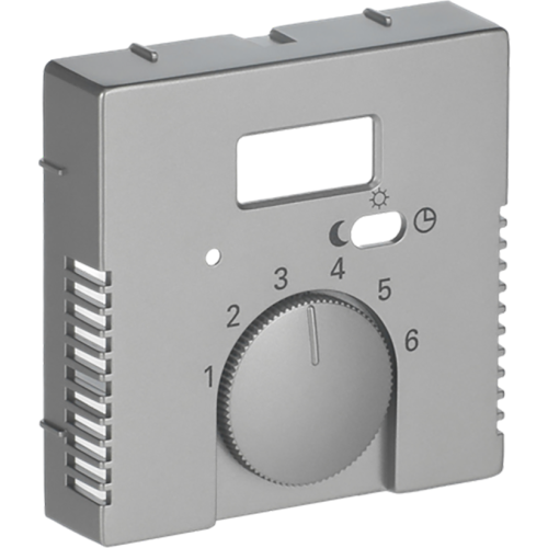 ABB Busch-Jaeger cpl v thermostaat 1095/96UTA pure-rvs - 9paa00000320820 - 20088390