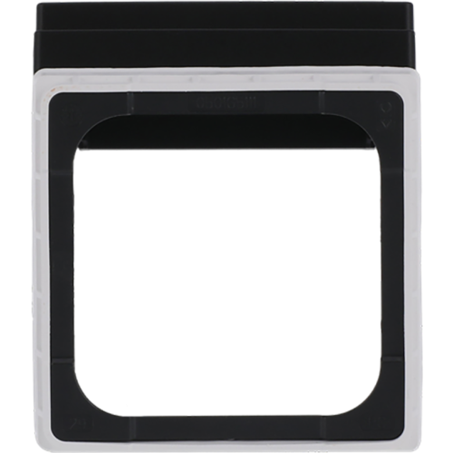 ABB Busch-Jaeger tussenring klapdeksel SI-B mat zwart - 9paa00000320896 - 20088602