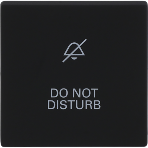 ABB Busch-Jaeger wip v wis(2P) disturb f-matzwart - 9paa00000321038 - 20089078