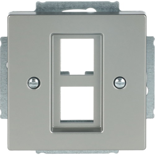 ABB Busch-Jaeger cpl 2 x MJ 216000-2/216005-4 pure rvs - 9paa00000321173 - 20089255