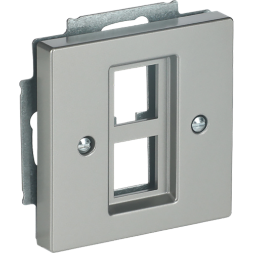 ABB Busch-Jaeger cpl 2 x MJ 216000-2/216005-4 pure rvs - 9paa00000321175 - 20089255