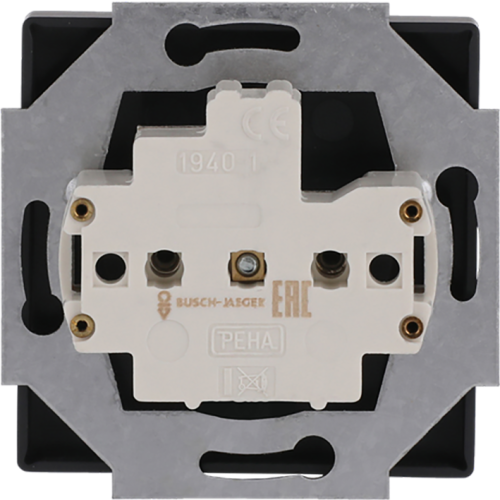 ABB Busch-Jaeger aardingscontactdoos+cpl 2v inb f-matzw - 9paa00000321484 - 20090289