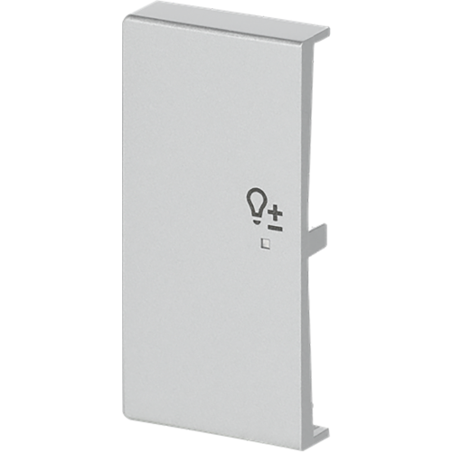 ABB Busch-Jaeger FaH bedieningswip links 2-v dimmer f-alu - 9paa00000321627 - 20090414